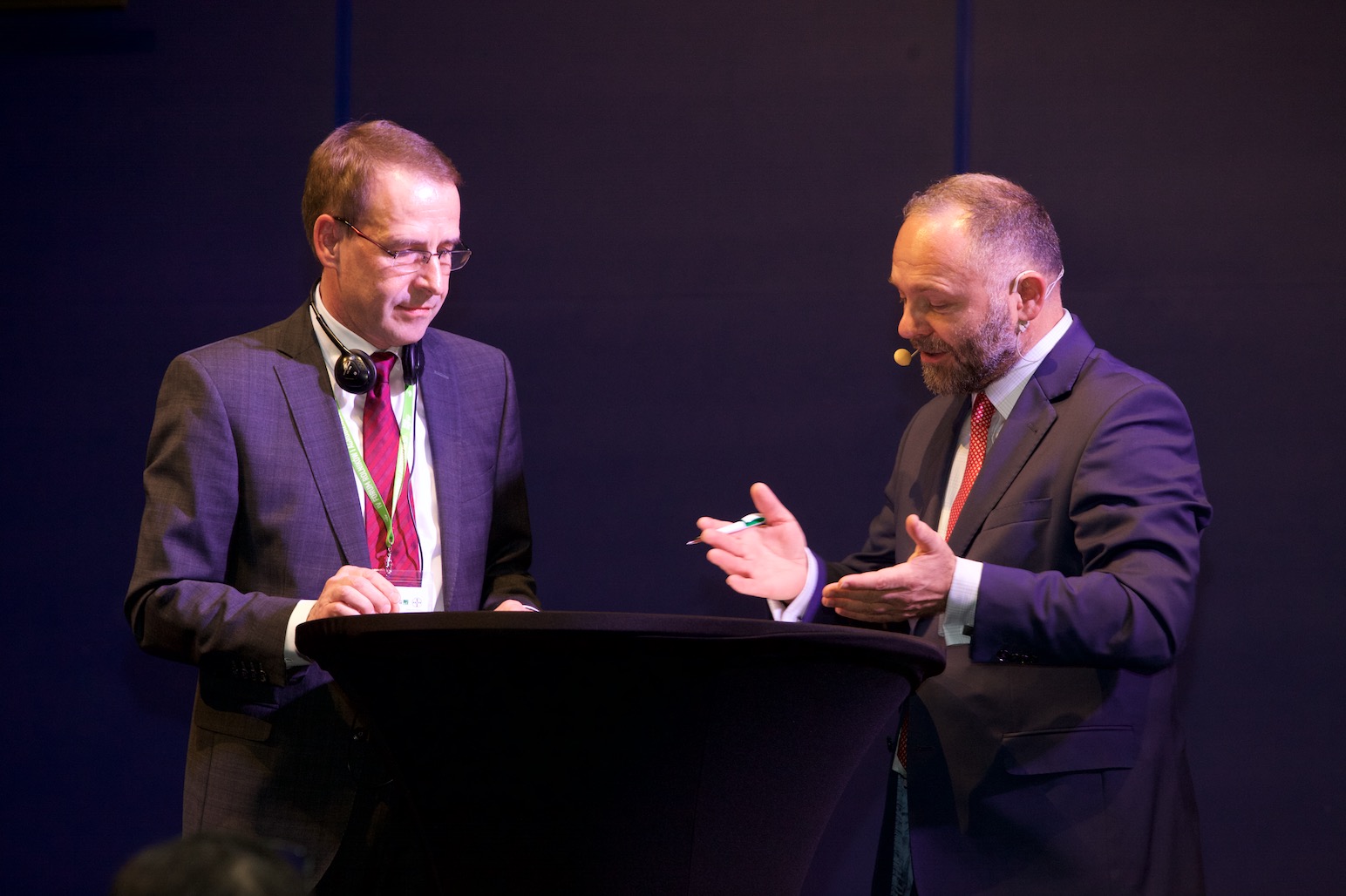 Joerg Rehbein, Prezes Działu Crop Science na Europę Środkową, Bayer podczas wystąpienia na seseji głównej