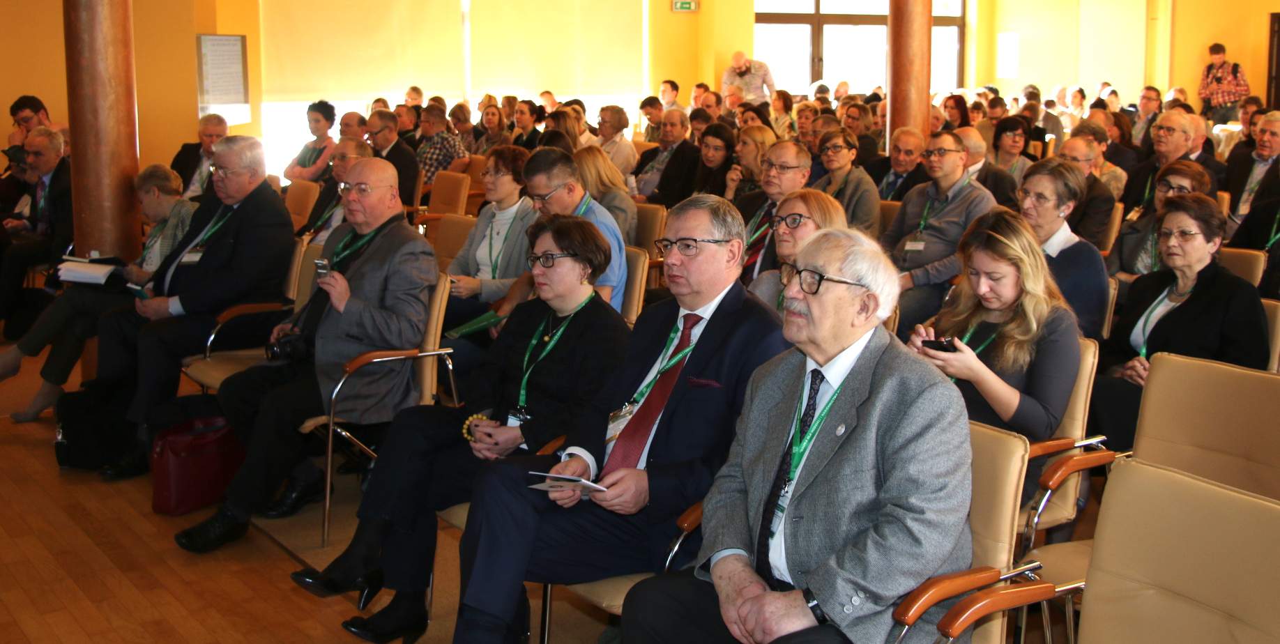 Uczestnicy XIV Ogólnopolskiej Konferencji Naukowej "Nauka dla hodowli i nasiennictwa roślin uprawnych"