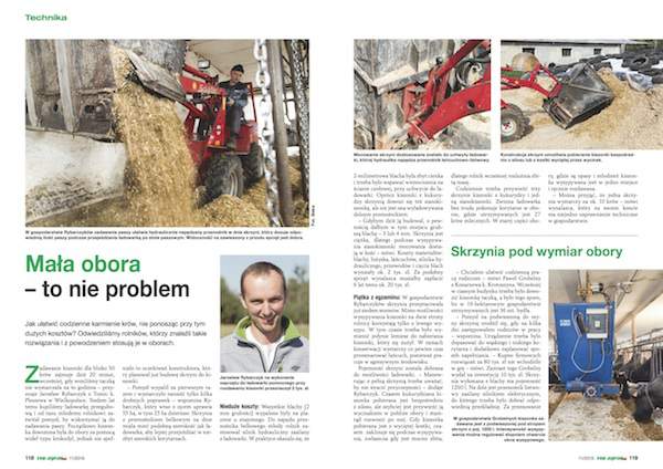 Zapraszamy do lektury artykułu w bieżącym wydaniu „top agrar Polska” 11/2015 od strony 118.