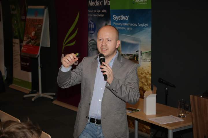 Tomasz Cichocki z firmy BASF.