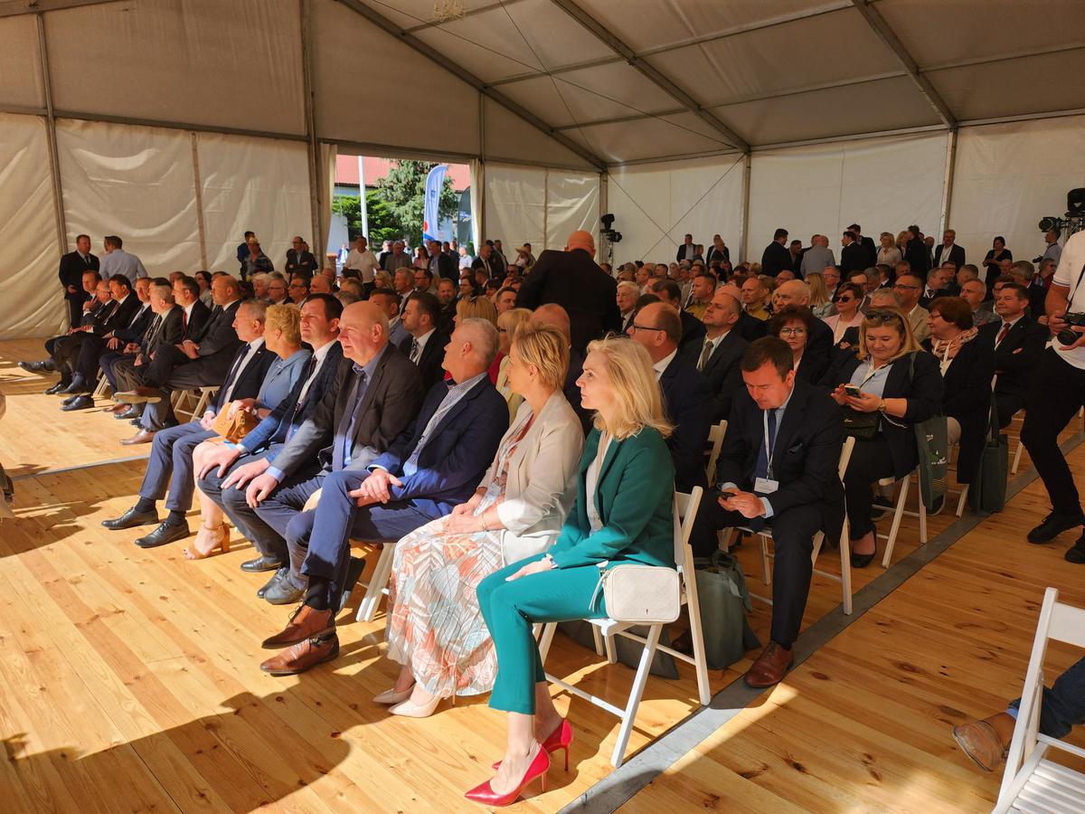Uczestnicy Krajowych Dni Pola w Sielinku.