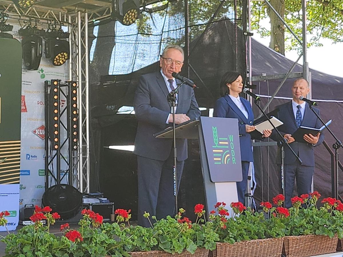 Wicemarszałek Województwa Wielkopolskiego Wojciech Jankowiak.