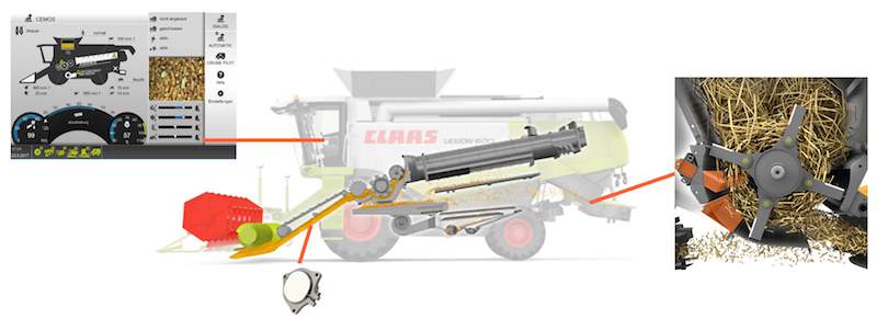 Agritechnica 2019: Srebrny medal Claas Cemos Auto Chopping.