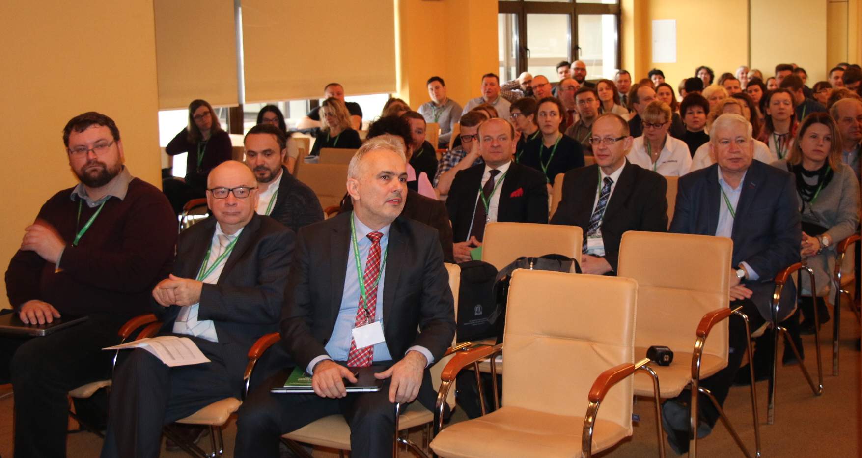 Uczestnicy XIV Ogólnopolskiej Konferencji Naukowej "Nauka dla hodowli i nasiennictwa roślin uprawnych"