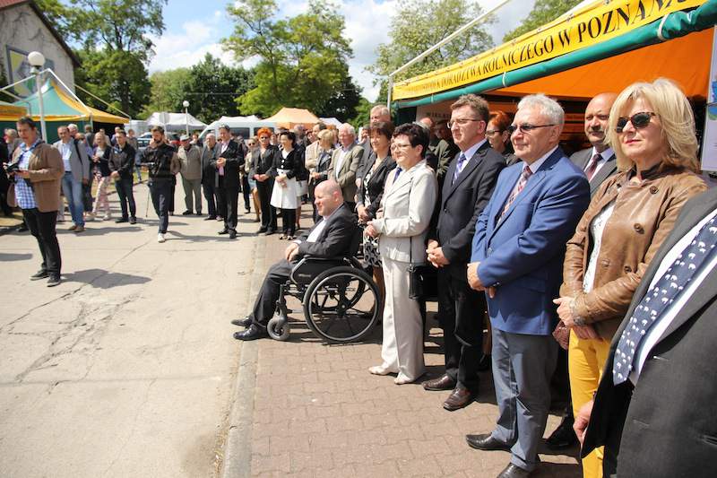 Uroczystość otwarcie targów w Sielinku.