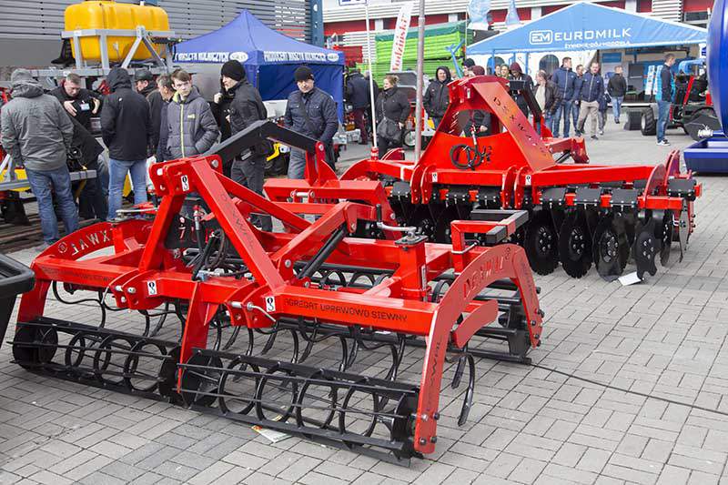 Ekspozycja targów rolniczych Agrotech.