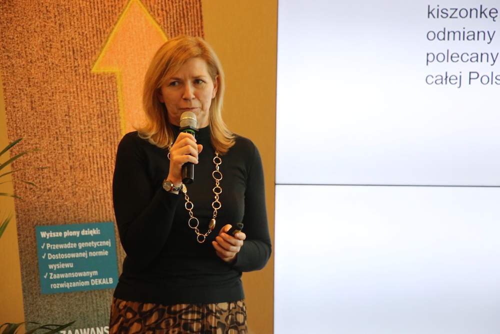 Katarzyna Gallewicz przedstawiła nowości odmianowe w kukurydzy