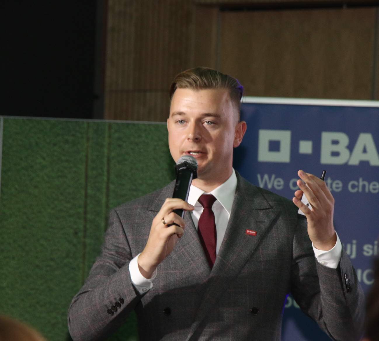 Maciej Wita z firmy BASF