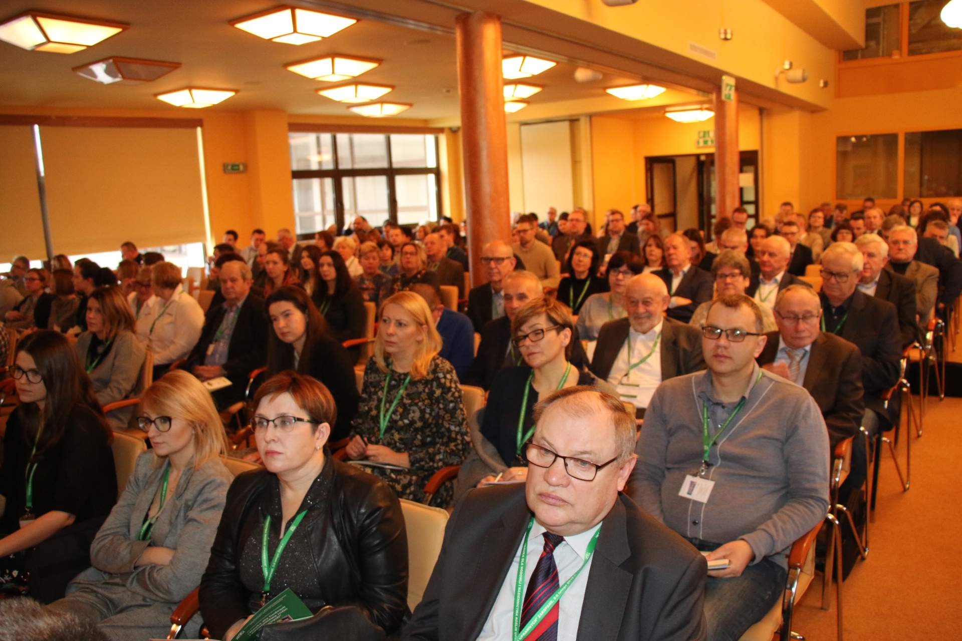 Uczestnicy XIV Ogólnopolskiej Konferencji Naukowej "Nauka dla hodowli i nasiennictwa roślin uprawnych"