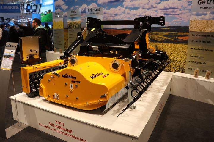Stoisko firmy Müthing w trakcie targów Agritechnica.