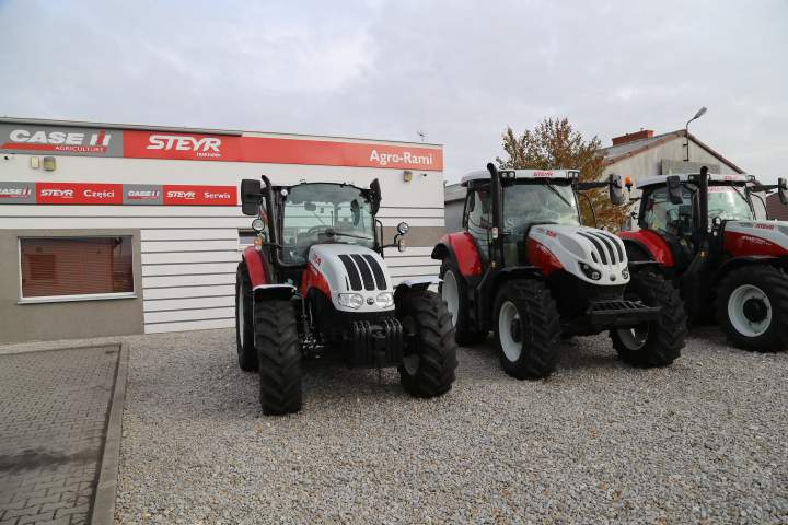 Agro Rami sprzedaje także ciągniki Steyr.