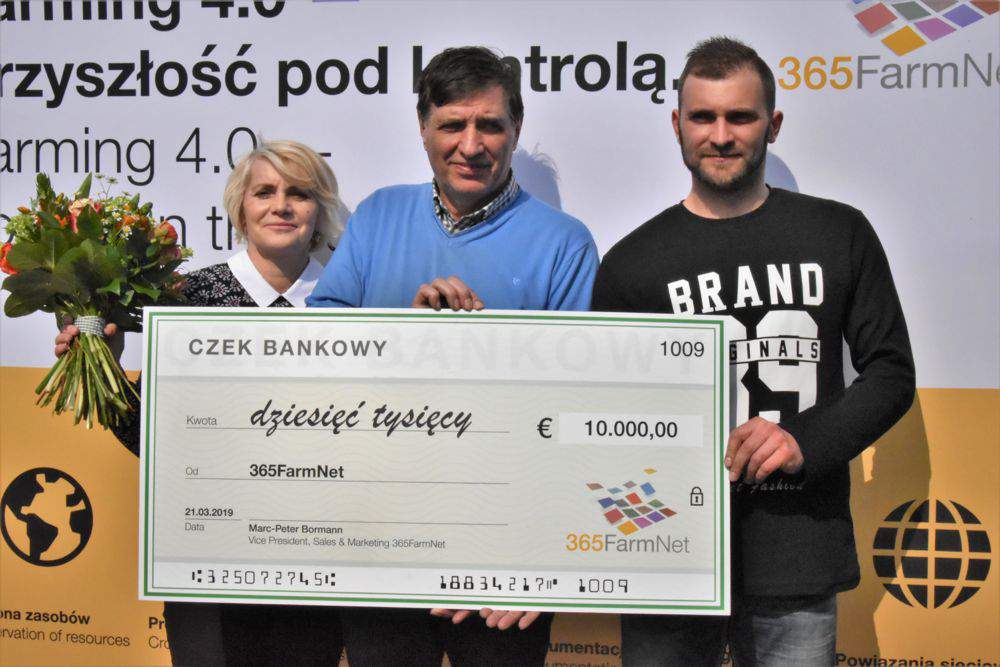 Rodzina Państwa Boczar zwyciężyła w międzynarodowym konkursie firmy 365FarmNet