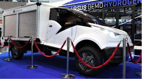 Auto elektryczne wyprodukowane przez firmę Cegielski przy współpracy inżynierów marki Ursus.