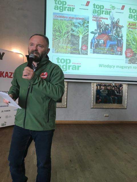 Karol Bujoczek, redaktor naczelny top agrar Polska.