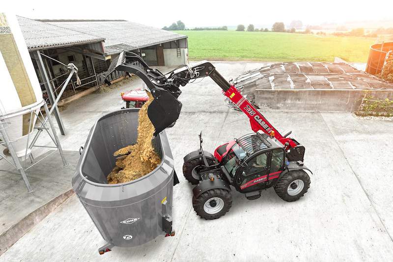 Case IH wprowadził kilka zmian w ładowarkach teleskopowych z serii Farmlift.