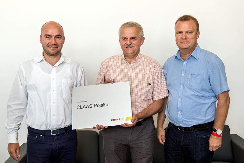 Spółka Claas Polska podpisała umowę o współpracy z CKZ w Wysokiem Mazowieckiem.