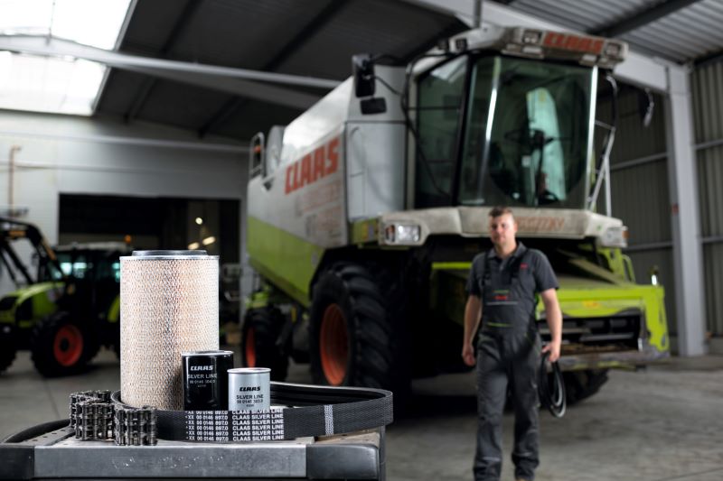 Części zamienne Claas Silver Line wyróżnia niższa cena.