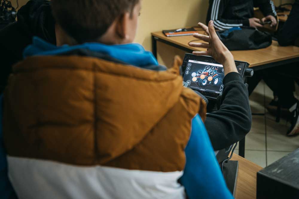 Szkolenie z zakresu działania i obsługi terminala Valtra Smart Touch w Zespole Szkół Centrum Kształcenia Rolniczego w Kamieniu Małym
