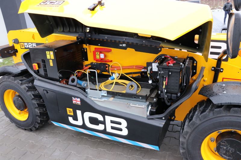 Elektryczna ładowarka JCB 525-60E.