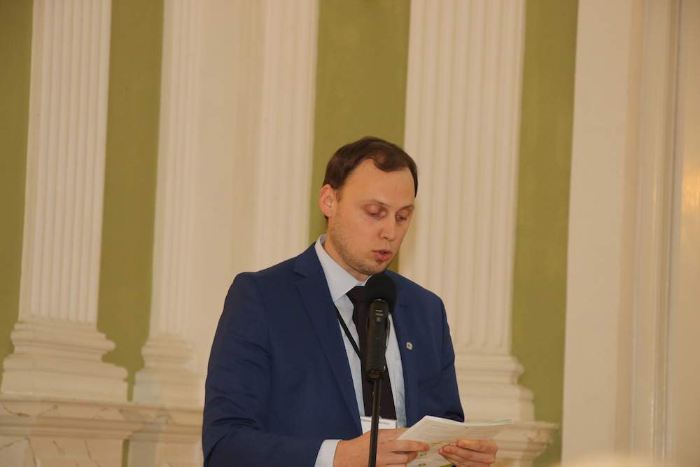 Grzegorz Falkowski ze Związku Szkółkarzy Polskich