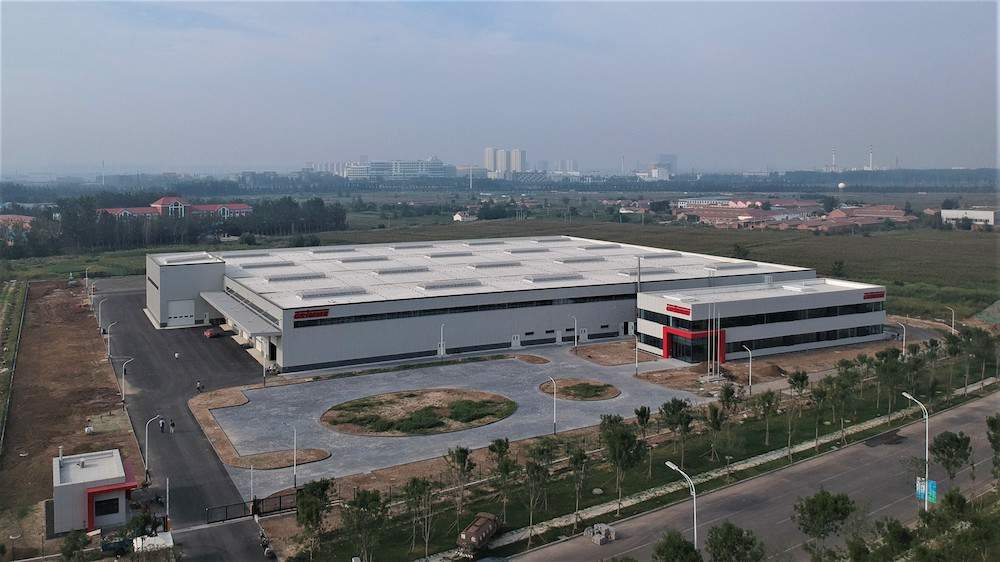 Nowy zakład w okręgu miejskim Wuqing, niedaleko milionowej metropolii Tianjin.