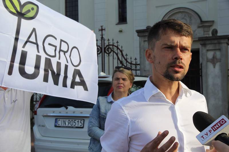 Protest AgroUnii Piotrków Trybunalski, Michał Kołodziejczak