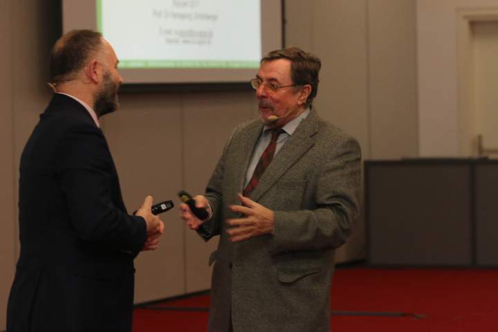 Seminarium prowadzili: Karol Bujoczek, redaktor naczelny "top agrar Polska" oraz dr Hansgeorg Schönberger z N.U. Agrar.