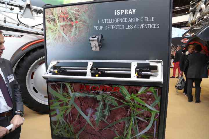 System I-Spray prezentowany po raz pierwszy na targach Sima.