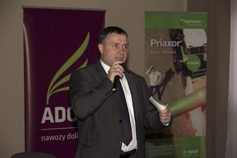 Jacek Brol z firmy BASF.