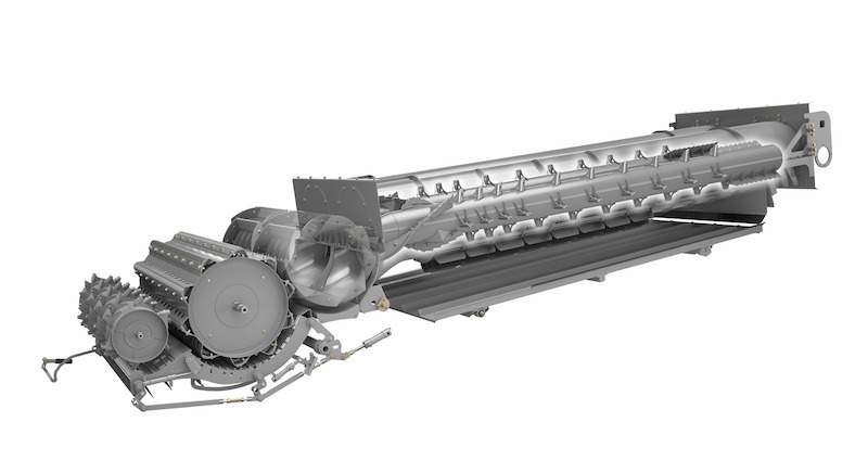Nowa młocarnia APS Synflow Hybrid.