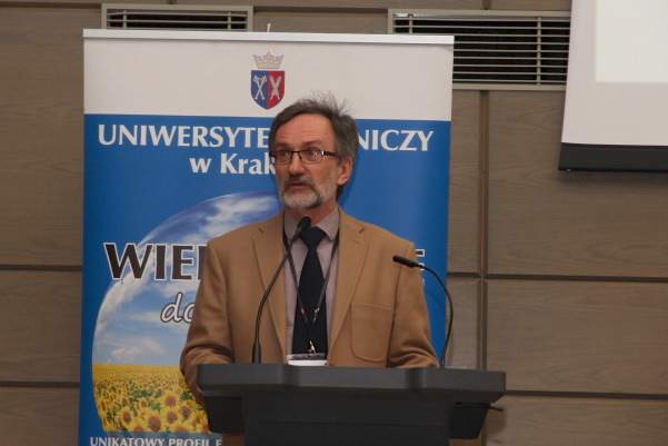 Prof. Zygmunt M. Kowalski z UR w Krakowie, główny organizator konferencji w Krakowie