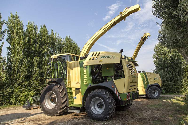 Maszyna BiG X 770 ma ośmiocylindrowy silnik MAN o mocy 735 KM.