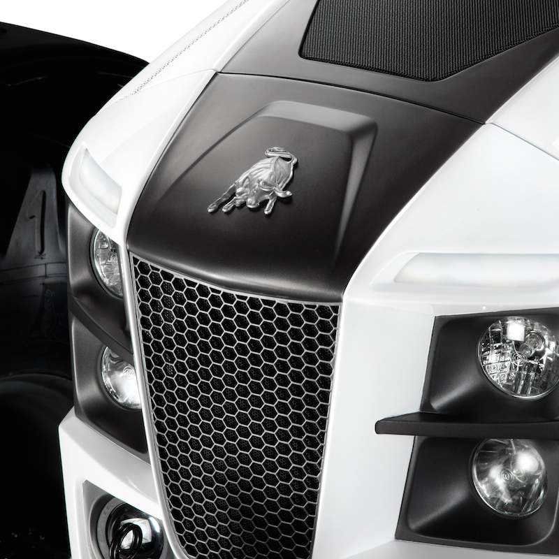 Nowe reflektory zobaczyć można w ciągnikach Lamborghini Mach VRT, Nitro i Spark.