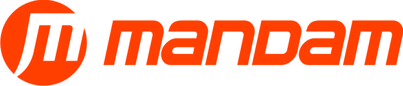 Nowe logo firmy Mandam.