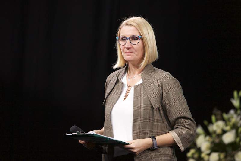 Dr Maria Walerowska, z-ca redaktora naczelnego top agrar Polska, prowadząca panel Uprawa i Technika I.
