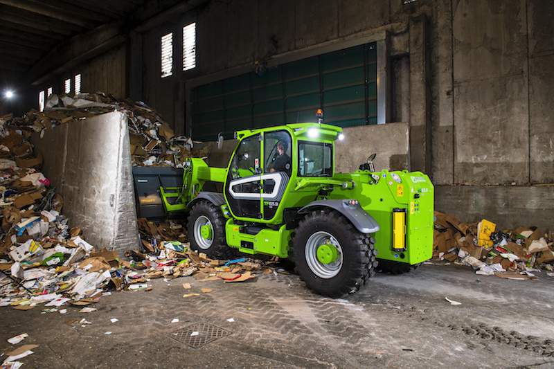 Nowa ładowarka Merlo TF65.9 to maszyna dla dużych gospodarstw, biogazowni i firm zajmujących się ryecyklingiem.