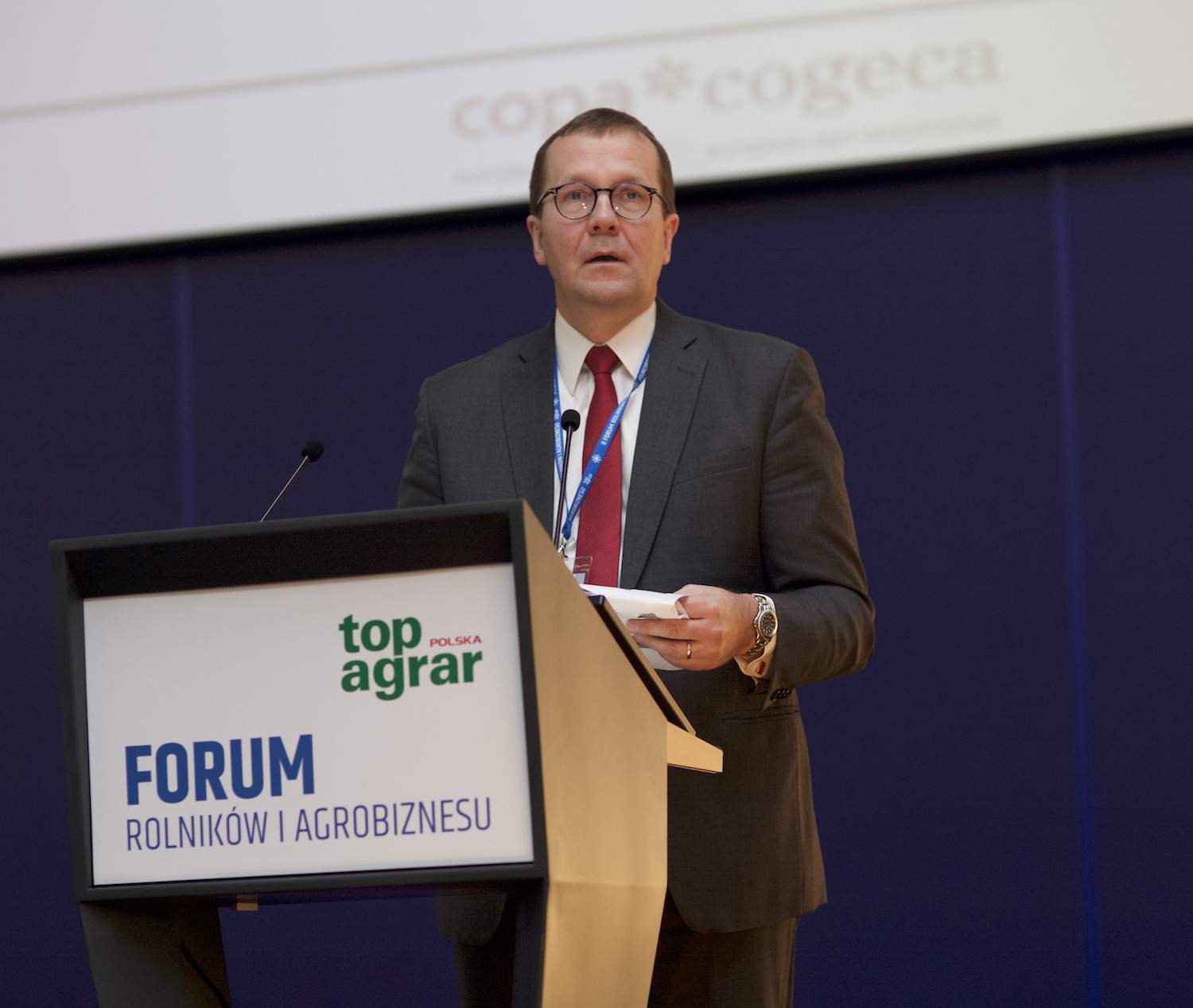 Prelegenci: Pekka Pesonen, sekretarz generalny COPA/COGECA