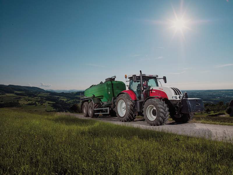 Nowe ciągniki Steyr CVT 2015 Evolution.