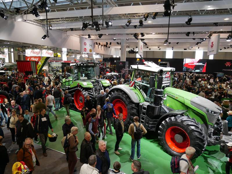 Stoisko marki Fendt w czasie targów SIMA
