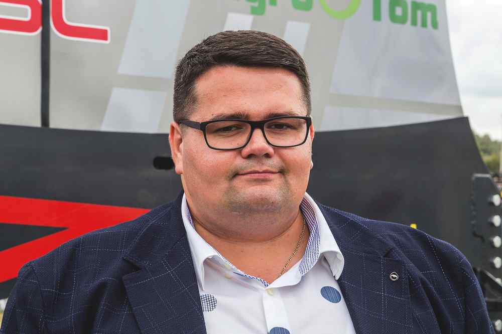 Tomasz Kaniewski – właściciel firmy Agro-Tom