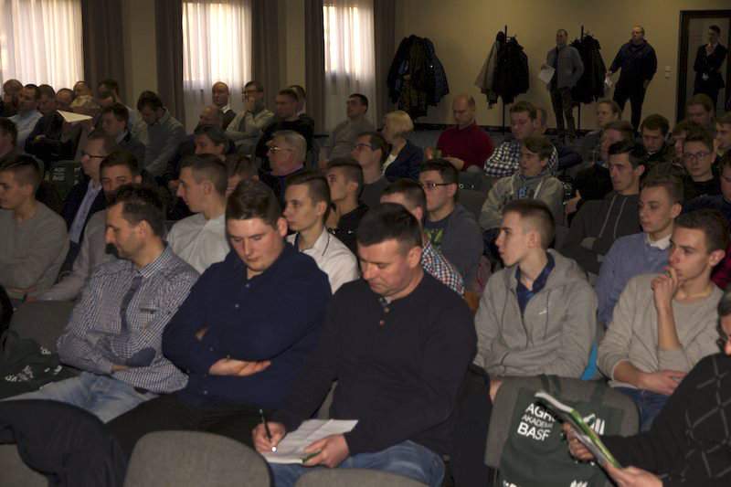 Uczestnicy Agro Akademii BASF w Tarnowie Podgórnym.