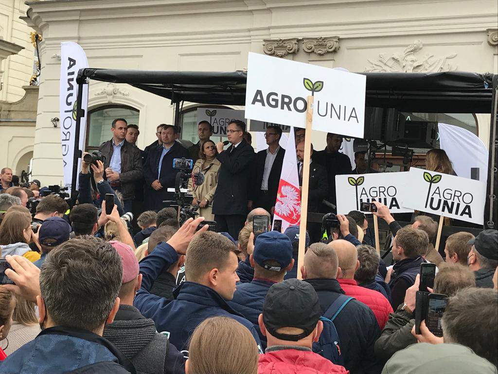 Protest rolników w Warszawie! (30.09)