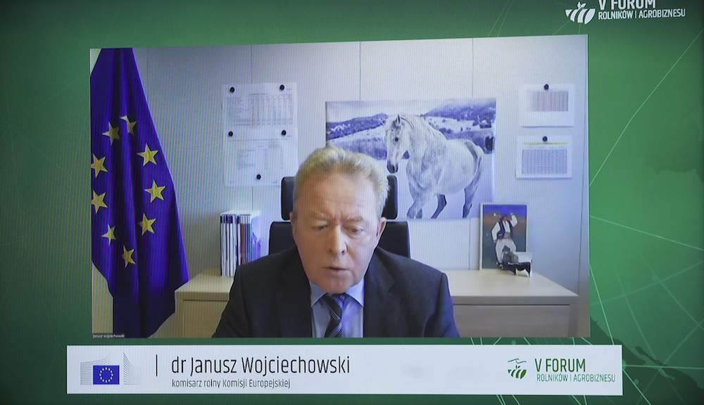 Dr Janusz Wojciechowski, komisarz ds. rolnictwa UE.