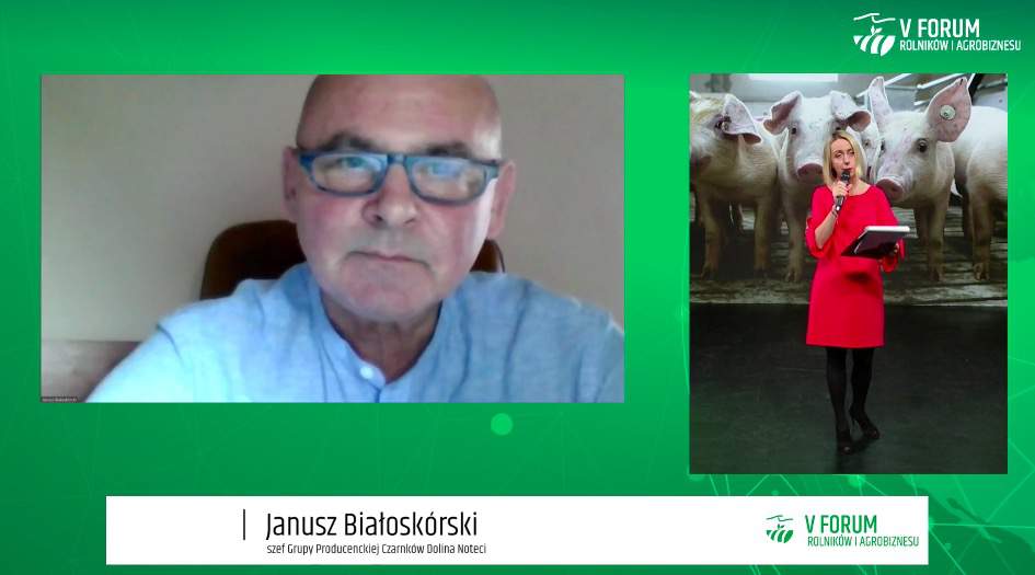 Janusz Białoskórski, szef Grupy Producenckiej Czarnków Dolina Noteci