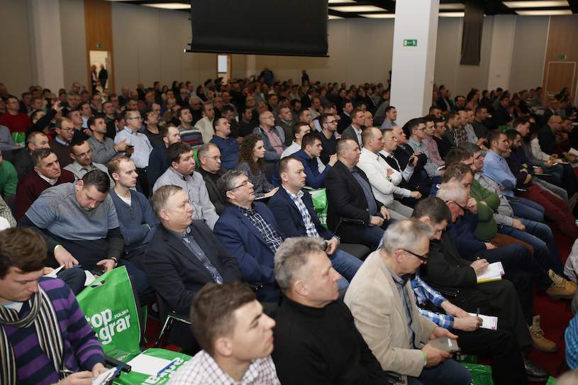 Uczestnicy seminarium uprawowego w Poznaniu uważnie słuchali i notowali porady naszego eksperta..