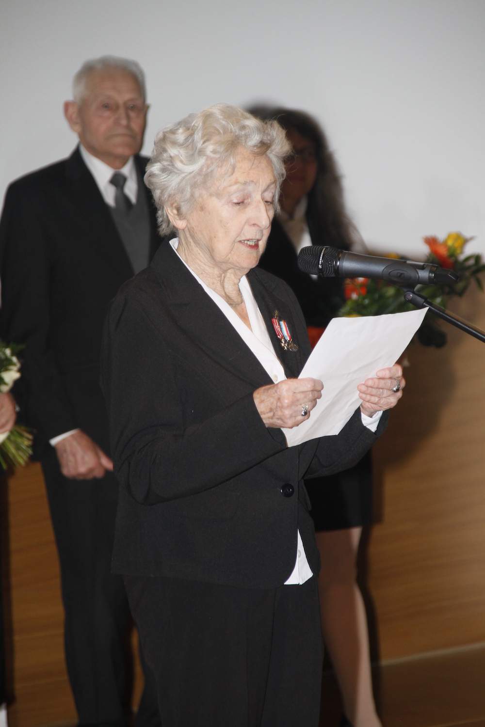 Anna Stupnicka- Bando, prezes Polskiego Towarzystwa Sprawiedliwych Wśród Narodów Świata