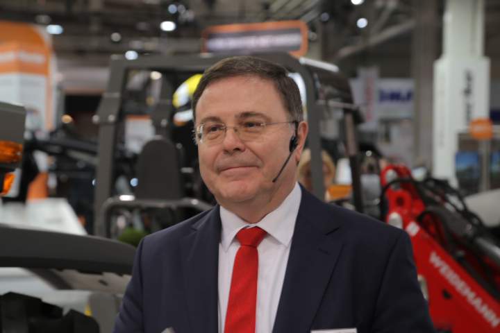 Bernd Apfelbeck, szef firmy Weidemann