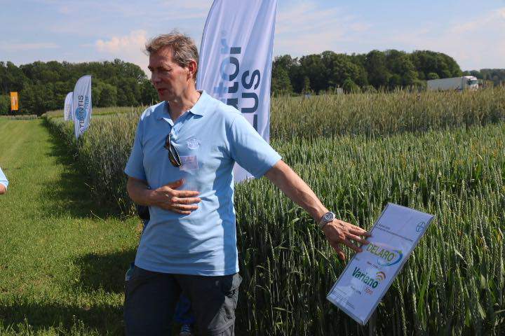 Dariusz Szymański z Bayer omówił ochronę fungicydową zbóż.