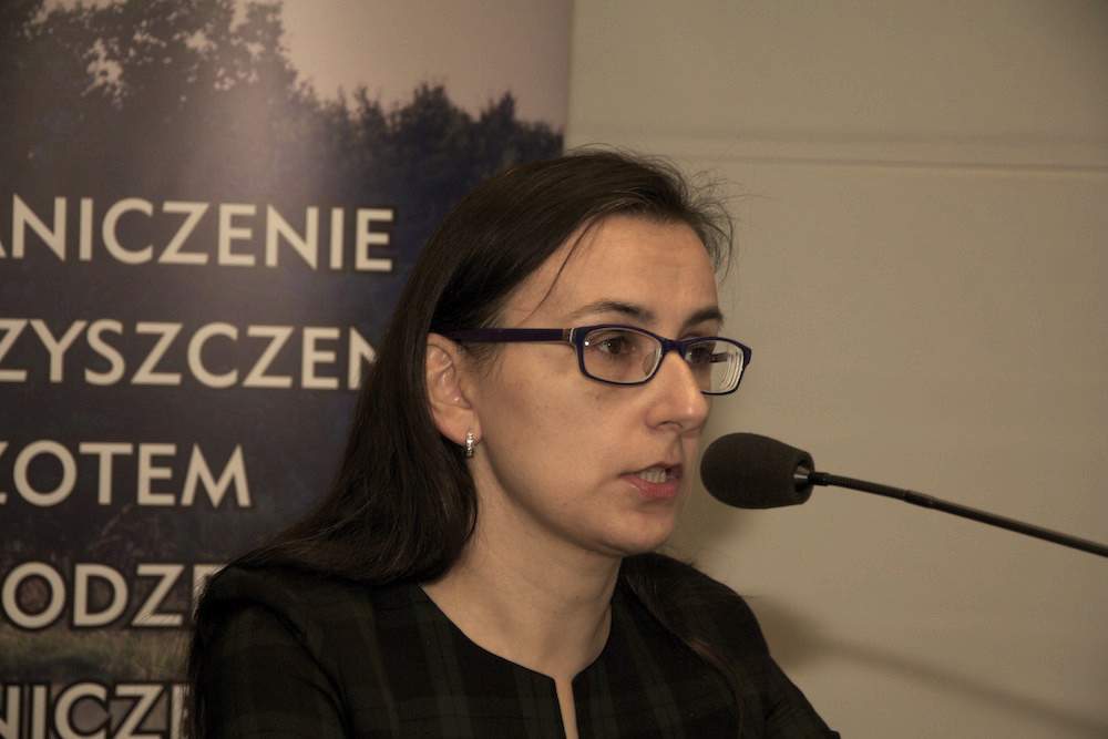 Dr Malgorzata Bogucka-Szymalska, zastępca Dyrektora Departamentu, Ministerstwo Gospodarki Morskiej i Żeglugi Śródlądowej