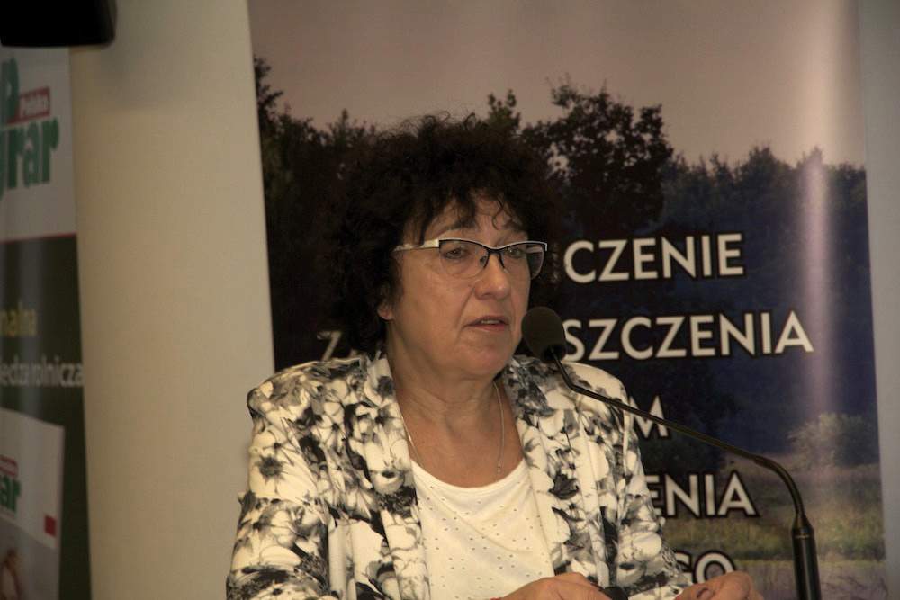 Dr Tamara Jadczyszyn z IUNG w Puławach